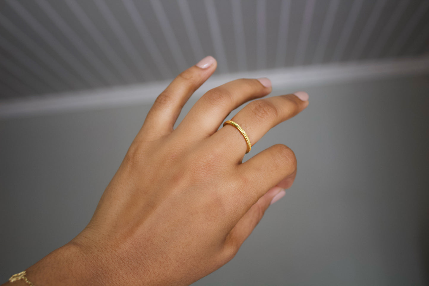 Glitter Band Ring