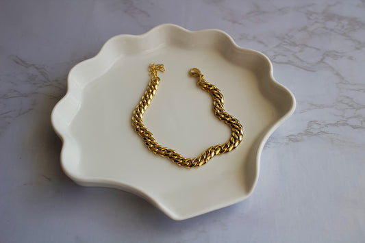Chunky Cuban Anklet