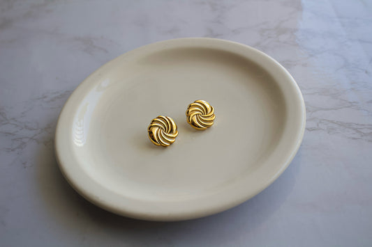 Belize Spiral Studs